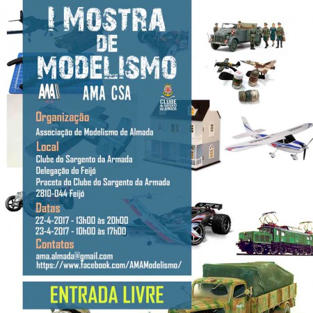 22 e 23-4-2017 - I Mostra de Modelismo